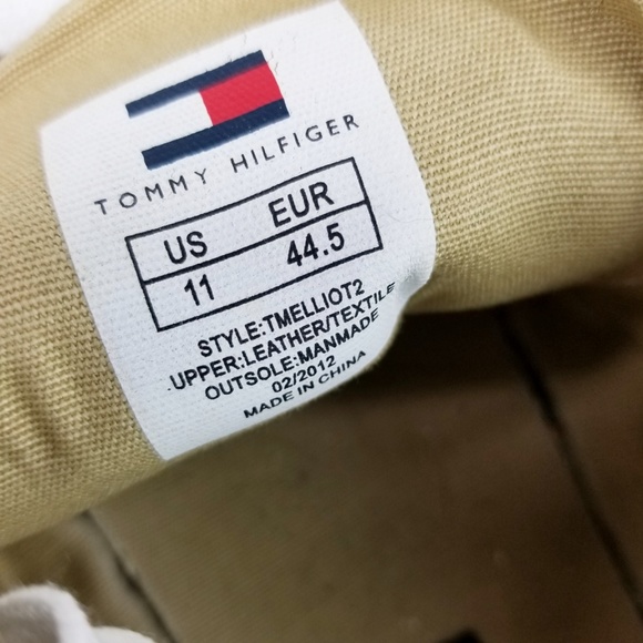 Tommy Hilfiger Vintage Style Blue Sneakers Mens 11 - Picture 8 of 8